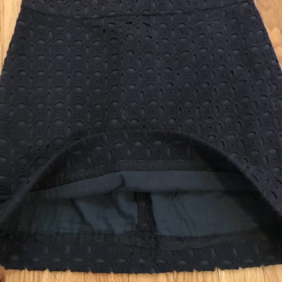 EUC JCREW EYELET MINI SZ 00 - Picture 3 of 4
